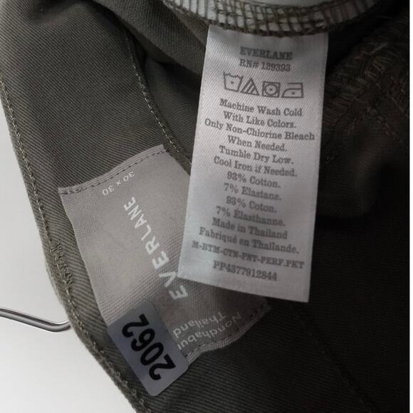 New Everlane Uniform Men’s 30x30 Performance 5-Pocket Slim Fit Pant Gray 2062-L - Picture 6 of 7